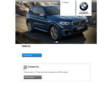 Tablet Screenshot of jtfossey.bmw.com.au